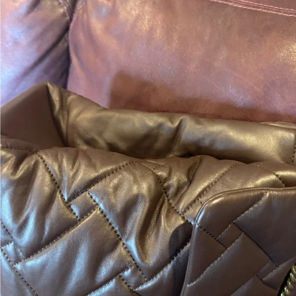 Kurt Geiger Chocolate Quilted Shoulder Bag - Picture 8 of 8